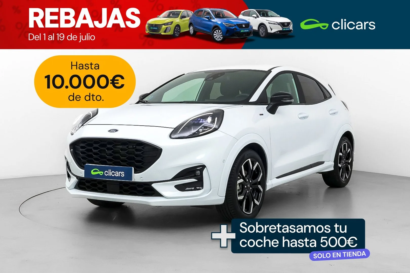 FORD Puma Puma 1.0 EcoBoost MHEV ST-Line X Aut. 155