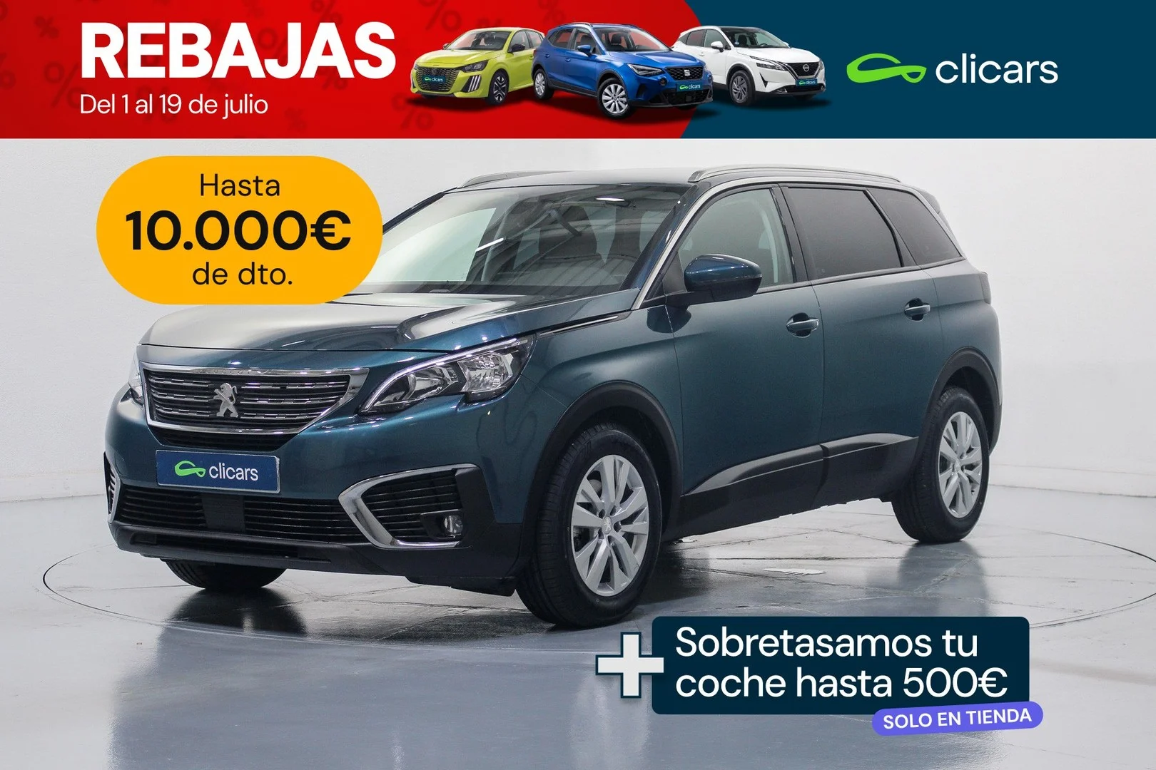 PEUGEOT 5008 SUV 5008 1.2 PureTech S&S Active 130 EAT8