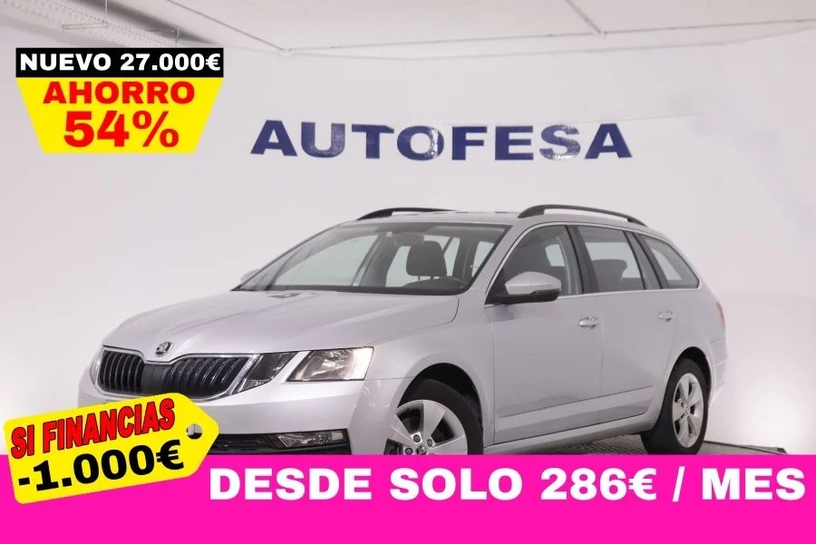 SKODA Octavia OCTAVIA COMBI 1.5 TGI AMBITION GAS CNG DSG 130CV 5P # IVA DEDUCIBLE,PARKTRONIC,CAMARA TRASERA