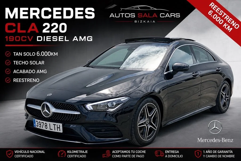 MERCEDES-BENZ Clase CLA Mercedes-Benz CLA CLA 220 D DCT