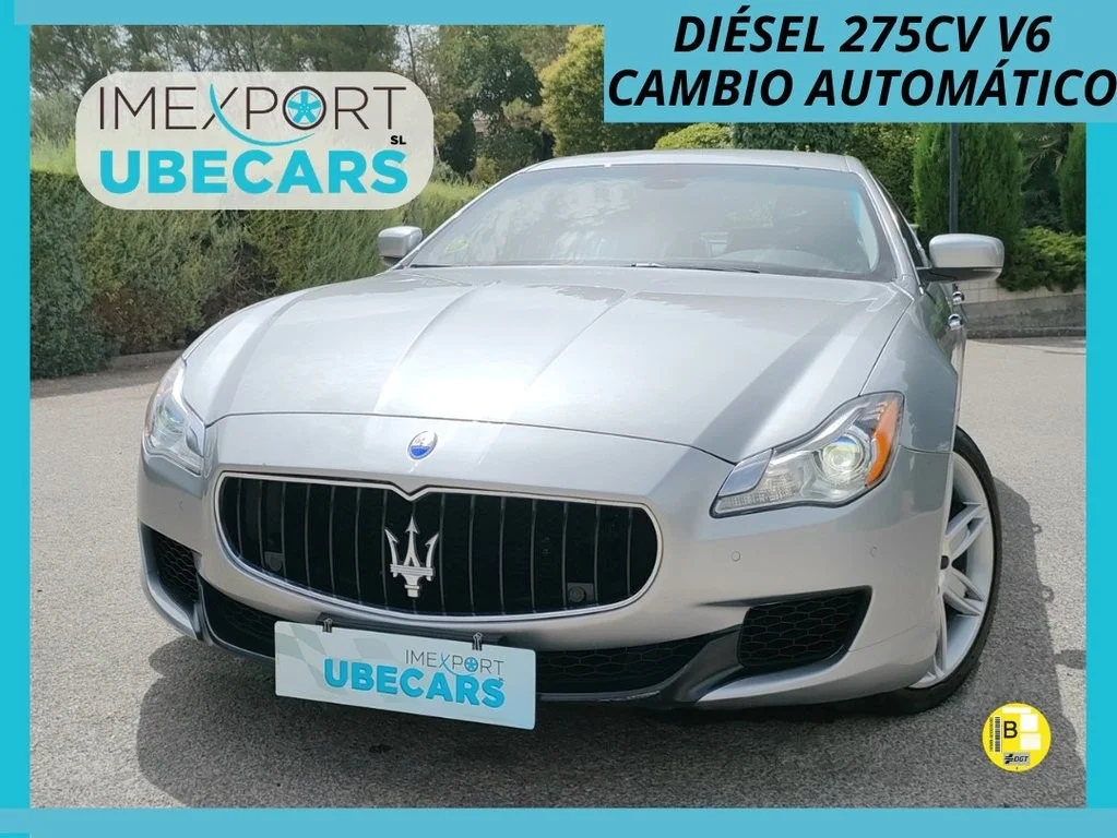 MASERATI Quattroporte 3.0 V6 Diésel 275cv