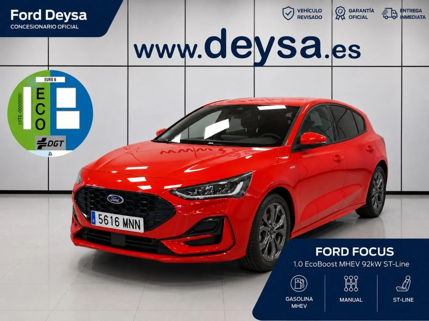 FORD Focus Focus 1.0 Ecoboost MHEV ST-Line 125