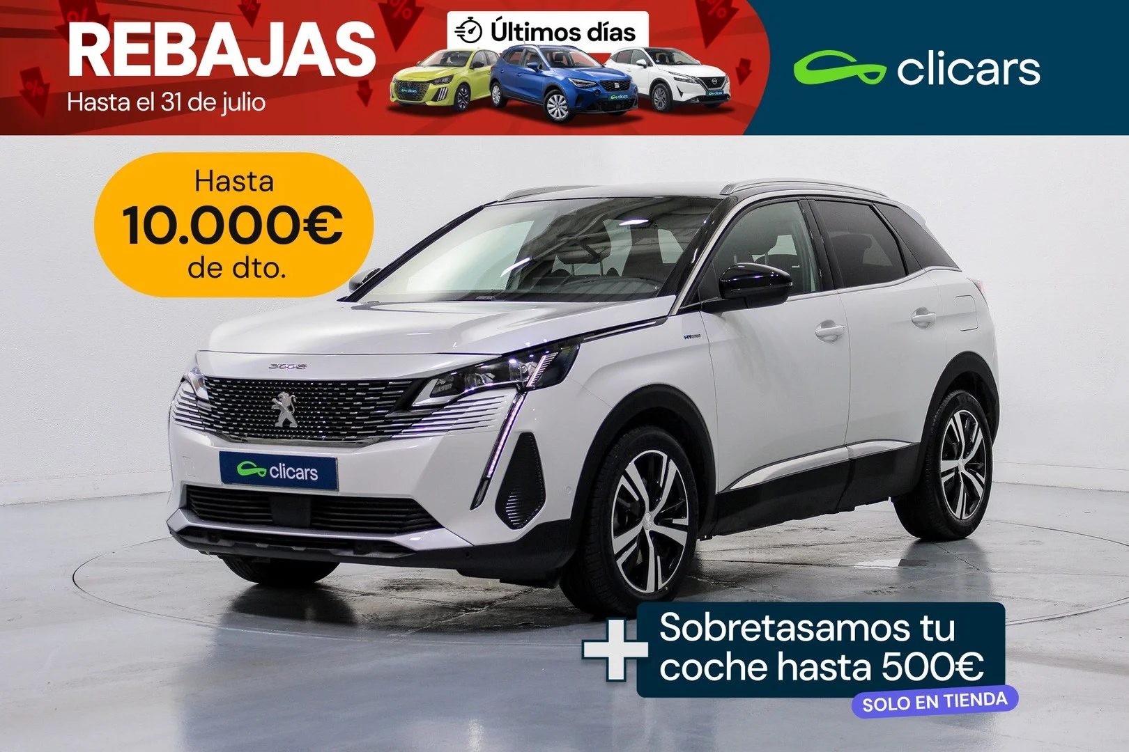 PEUGEOT 3008 SUV 3008 HYB PHEV 225 GT e-EAT8
