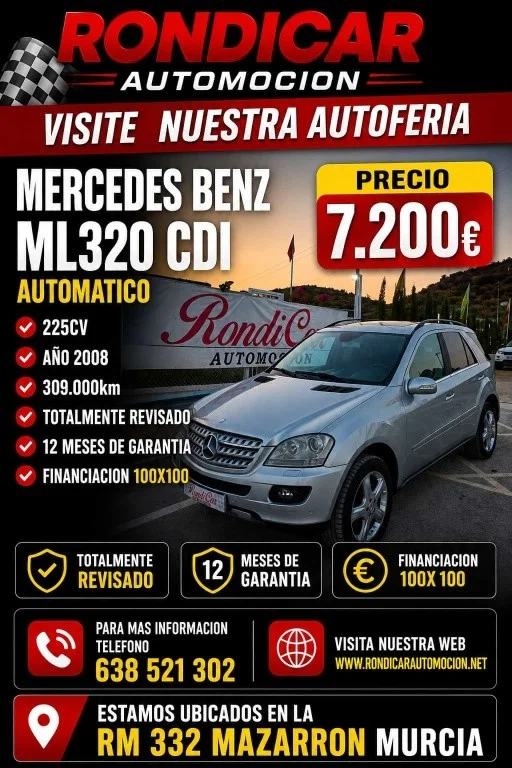 MERCEDES-BENZ Clase M ML 320CDI 4M Aut.