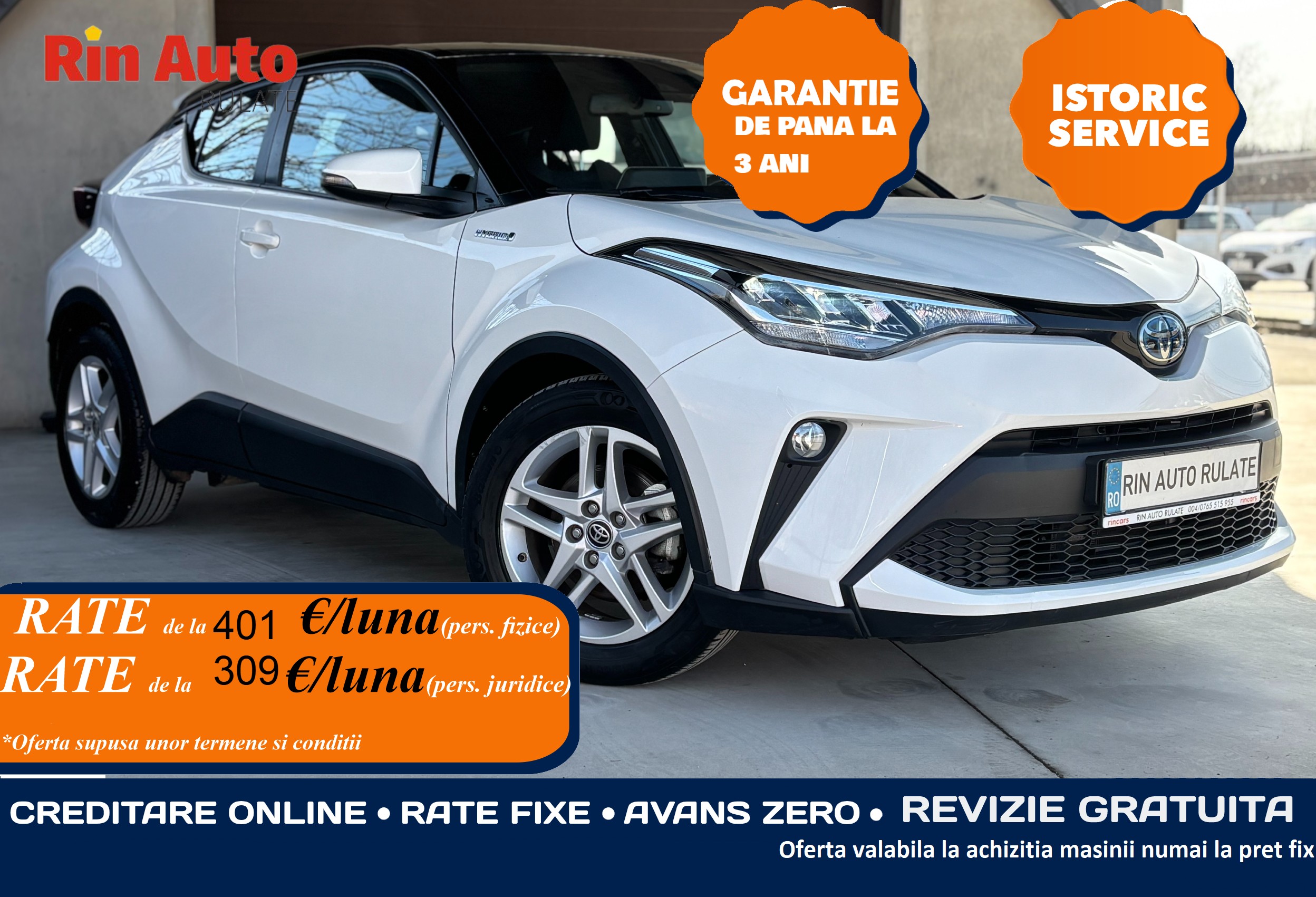 Toyota C-HR Hibrid 1,8 benzina