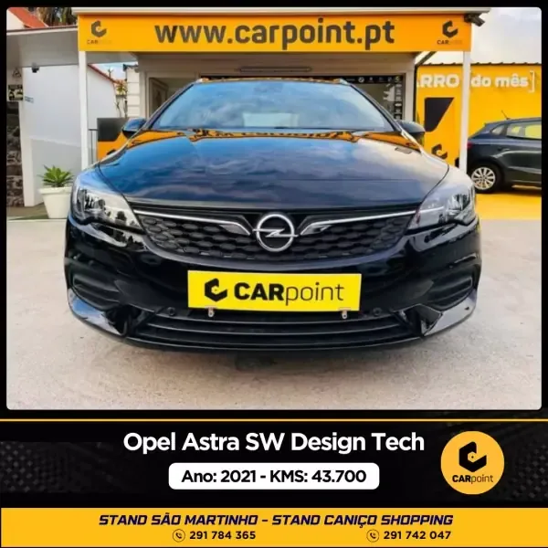 Opel Astra 2021 SW Design Tech 1.2cc Turbo 130cv