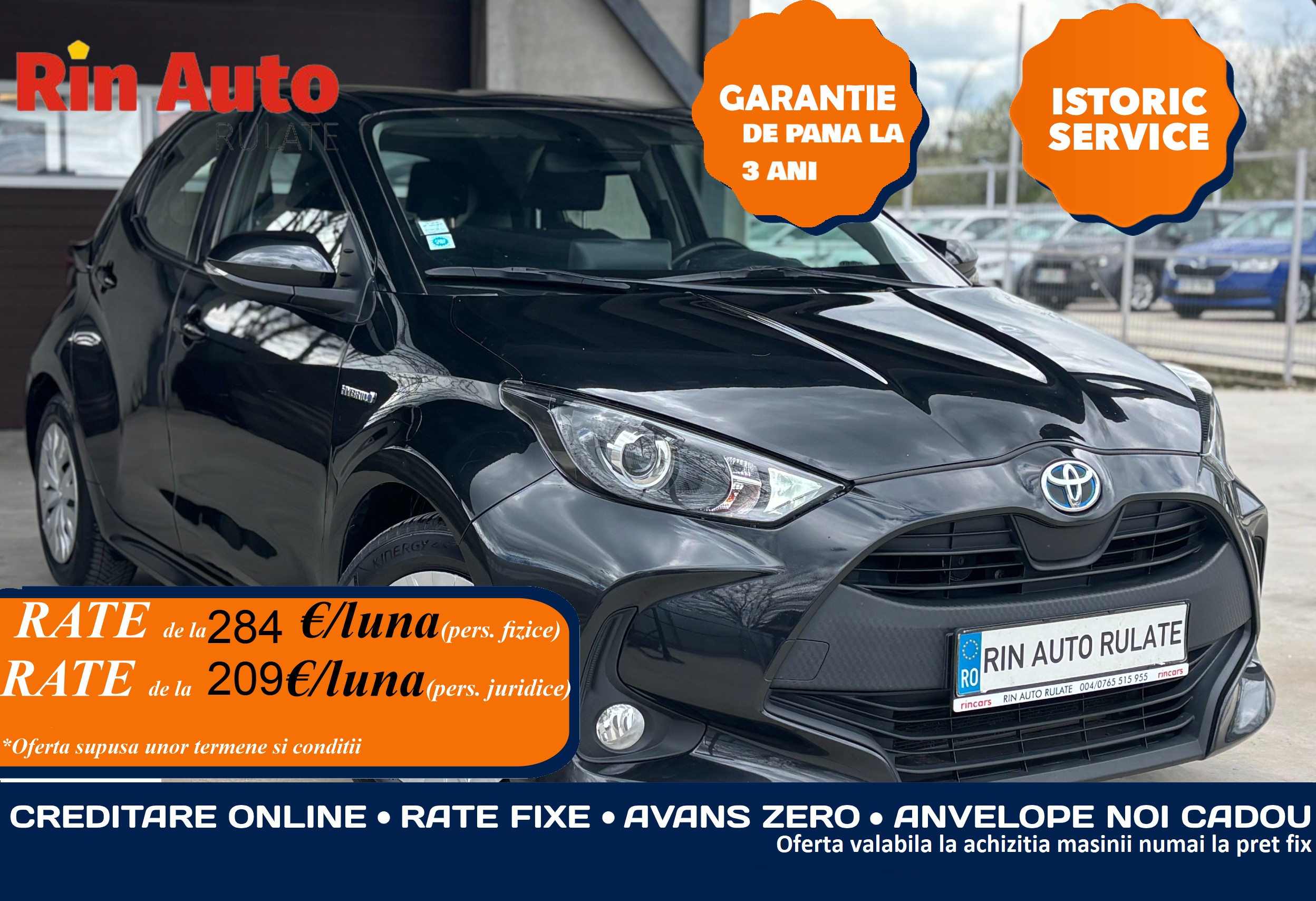 Toyota yaris Hibrid 1.5 benzina