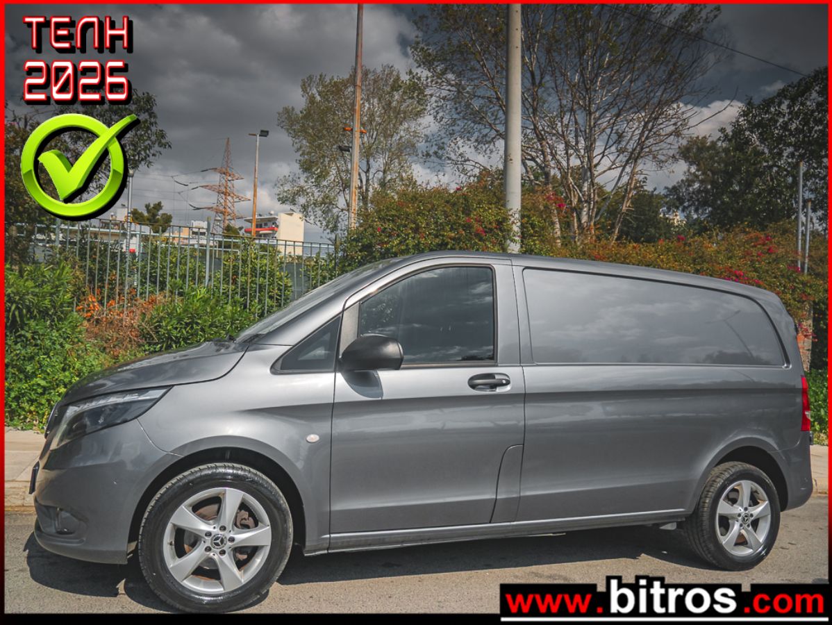 MERCEDES VITO VAN 114 CDI LONG 2.0 136Hp 9G-TRONIC NAVI-XENON-ΔΕΡΜΑ-ΖΑΝΤΕΣ 20.700 €