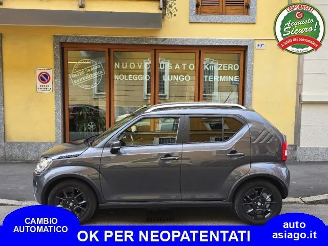 SUZUKI Ignis 1.2 Hybrid CVT Top usato Elettrica/Benzina Grigio scuro