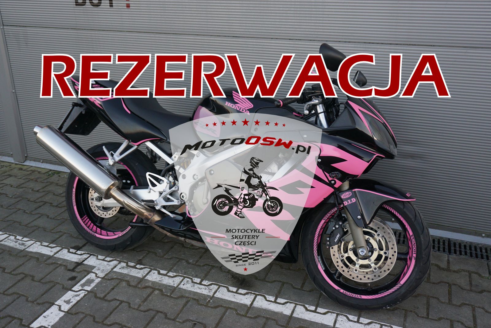 Honda CBR 600 F4i PINK | REZERWACJA