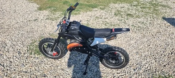 Pocket bike motor pentru copii amestec benzina