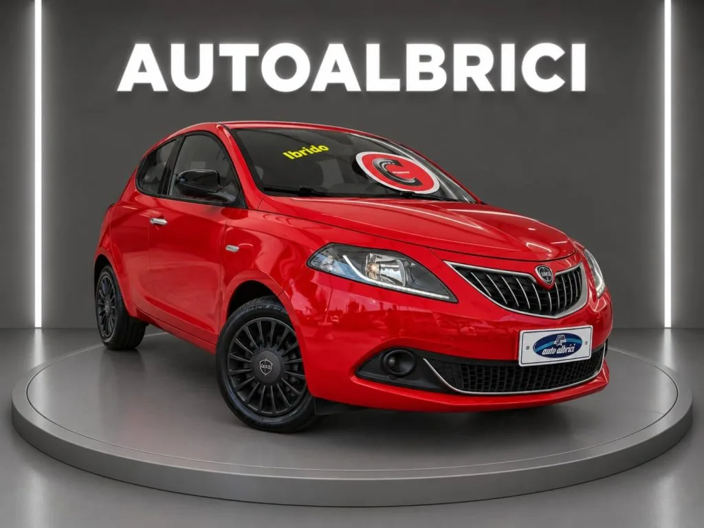 LANCIA Ypsilon 1.0 FIREFLY S&S HYBRID SILVER usato Elettrica/Benzina Rosso pastello
