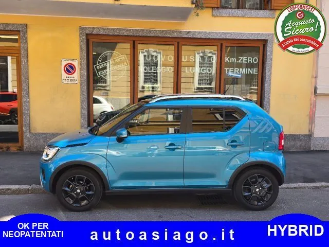 SUZUKI Ignis 1.2 Hybrid Top 16300 KM!! usato Elettrica/Benzina Azzurro